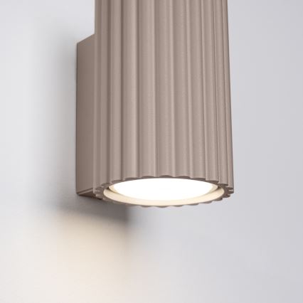 Brilagi - Applique murale CRESTO 2xGU10/10W/230V 10 cm taupe