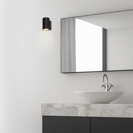 Brilagi - Applique murale CRISPINA 1xGU10/10W/230V 10 cm noire