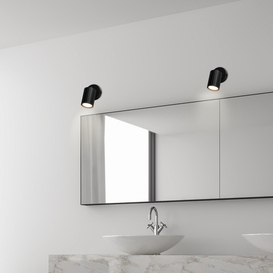 Brilagi - Applique murale CRISPINA 1xGU10/10W/230V noire