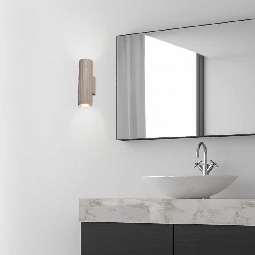 Brilagi - Applique murale CRISPINA 2xGU10/10W/230V 20 cm beige