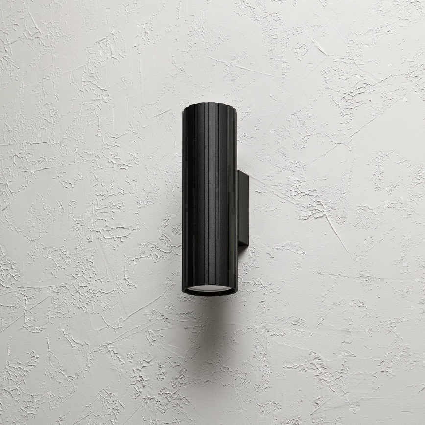 Brilagi - Applique murale CRISPINA 2xGU10/10W/230V 20 cm noire