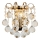Brilagi - Applique murale CRYSTAL 1xE14/60W/230V doré