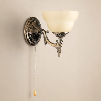 BRILAGI - Applique murale DAHLIA 1xE27/40W/230V en laiton