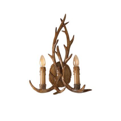 BRILAGI - Applique murale DEER 2xE14/10W/230V en forme de bois de cerf