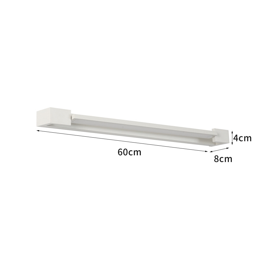 BRILAGI - Applique murale extérieure LED AQUA LINE LED/18W/230V 60 cm IP44 blanche CRI 90