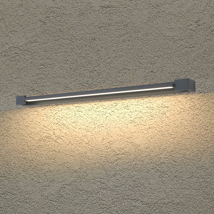 Brilagi - Applique murale LED d'extérieur AQUA LINE 24W 230V, 90 cm, IP44, anthracite, IRC 90