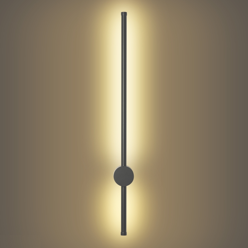 Brilagi - Applique murale d'extérieur AURA LED/12W/230V 3000K IP54 65 cm anthracite