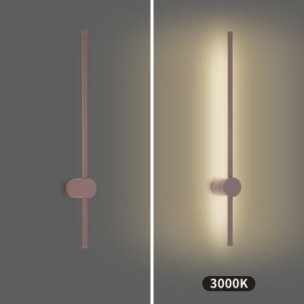 Brilagi - Applique murale d'extérieur LED AURA LED/12W/230V 3000K IP54 65 cm marron IRC 90