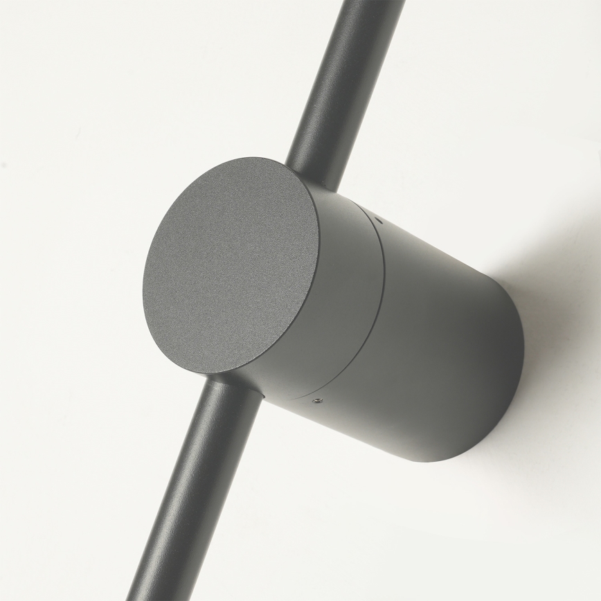 Brilagi - Applique murale extérieure AURA LED/12W/230V 4000K IP54 65 cm anthracite IRC 90