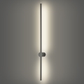 Brilagi - Applique murale d'extérieur AURA LED/20W/230V 4000K IP54 97 cm anthracite