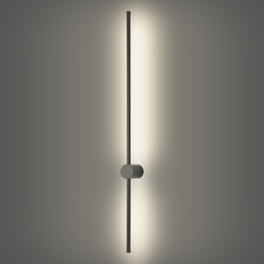 Brilagi - Applique murale d'extérieur AURA LED/20W/230V 4000K IP54 97 cm anthracite