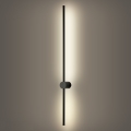 Brilagi - Applique murale d'extérieur AURA LED/20W/230V 4000K IP54 97 cm noire