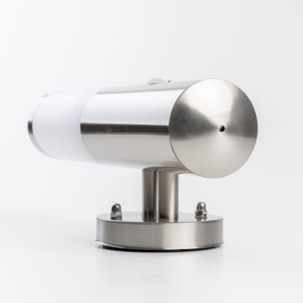 BRILAGI - Applique murale d'extérieur ELIA avec détecteur, 1xE27/20W/230V, IP44, chrome mat
