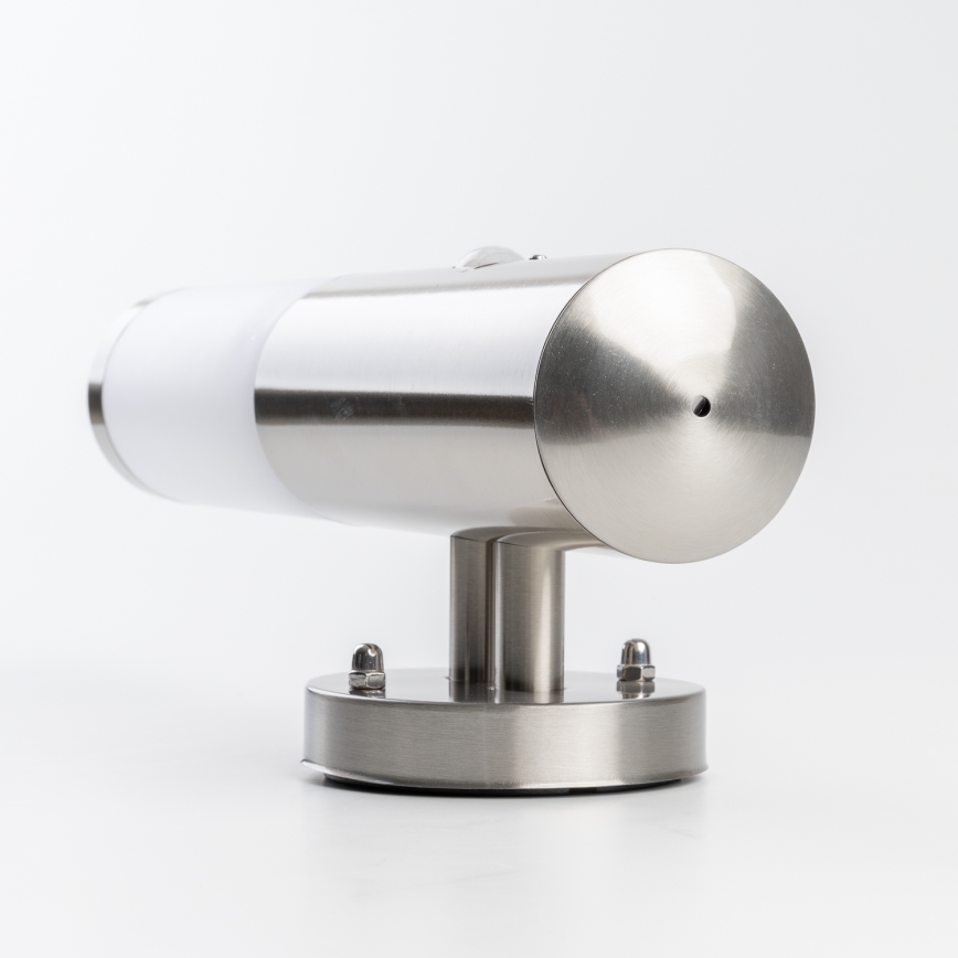BRILAGI - Applique murale d'extérieur ELIA avec détecteur, 1xE27/20W/230V, IP44, chrome mat
