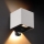 Brilagi - Applique murale d'extérieur CUBE à capteur, LED 6 W, 230 V, gris, IP65