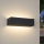 Brilagi - Applique murale d'extérieur DONNANI LED/12W/230V 30 cm noire IP44