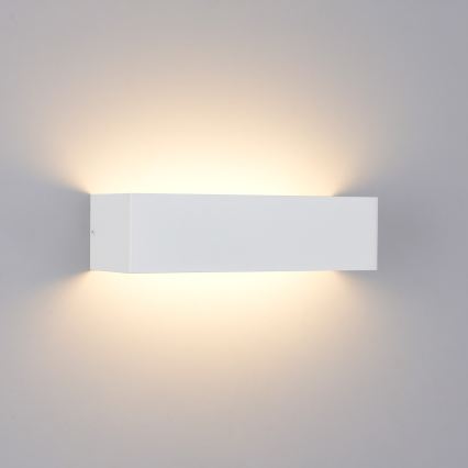 Brilagi - Applique murale d'extérieur DONNANI LED/12W/230V blanche IP44
