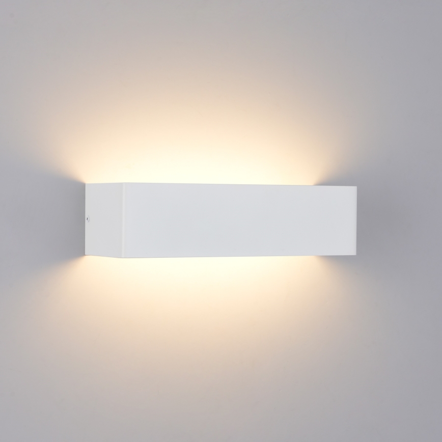 Brilagi - Applique murale d'extérieur DONNANI LED/12W/230V blanche IP44