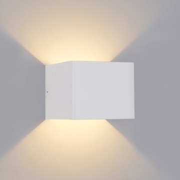 Brilagi - Applique murale d'extérieur DONNANI LED/5W/230V 10 cm blanc IP44