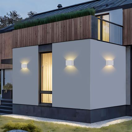 Brilagi - Applique murale d'extérieur DONNANI LED/5W/230V blanche IP44