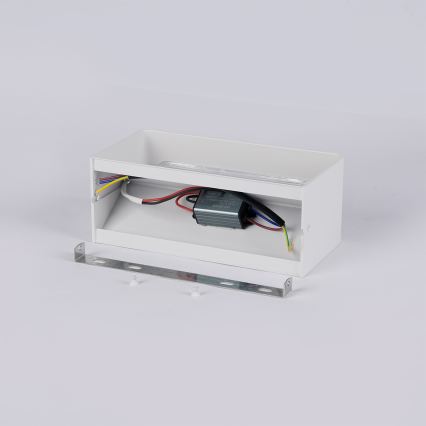 Brilagi - Applique murale d'extérieur DONNANI LED/7W/230V blanche IP44