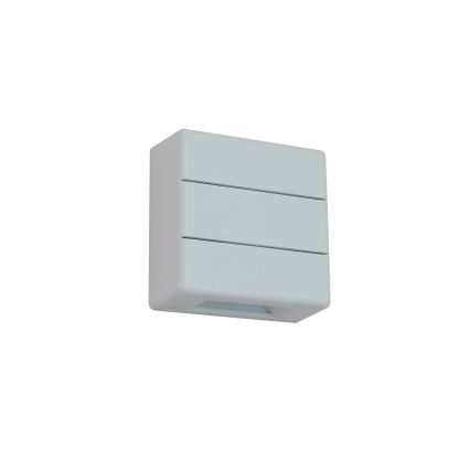 Brilagi - Applique murale d'extérieur DOUBLERAY LINE LED/6W/230V blanche IP54