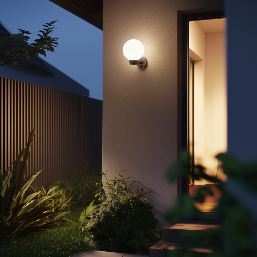 Brilagi - Applique murale d'extérieur HARBOR 1xE27/40W/230V IP33 anthracite/blanc