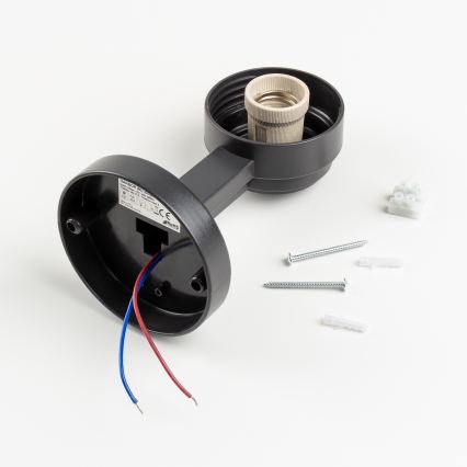 Brilagi - Applique murale d'extérieur HARBOR 1xE27/40W/230V IP33 anthracite/blanc