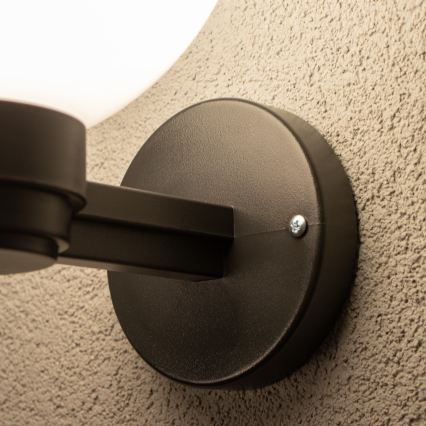 Brilagi - Applique murale d'extérieur HARBOR 1xE27/40W/230V IP33 noir/blanc