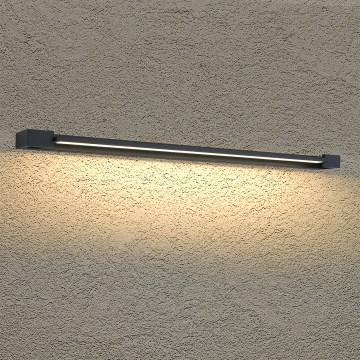 BRILAGI - Applique murale d'extérieur LED AQUA LINE LED/28W/230V 100 cm IP44 noire IRC 90