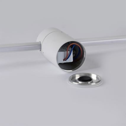 Brilagi - Applique murale LED d'extérieur AURA LED/20W/230V 3000K IP54 97 cm blanche IRC 90