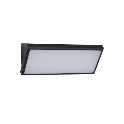 Brilagi - Applique murale LED d'extérieur avec détecteur TRIANGLE LED/42W/230V 45 cm noire IP65