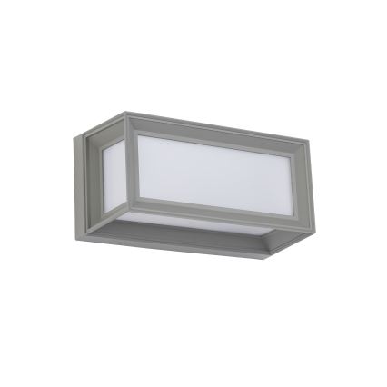 Brilagi - Applique murale d'extérieur LED PARKER avec détecteur de mouvement LED/12W/230V gris IP44