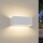 Brilagi - Applique murale d'extérieur LED DONNANI LED/7W/230V 20 cm blanche IP44