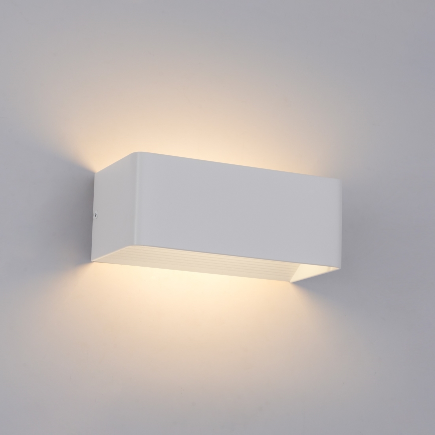 Brilagi - Applique murale d'extérieur LED DONNANI LED/7W/230V 20 cm blanche IP44