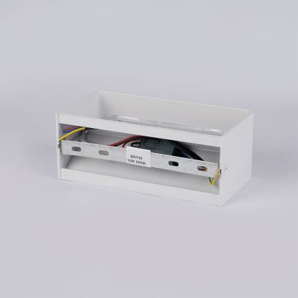 Brilagi - Applique murale d'extérieur LED DONNANI LED/7W/230V 20 cm blanche IP44