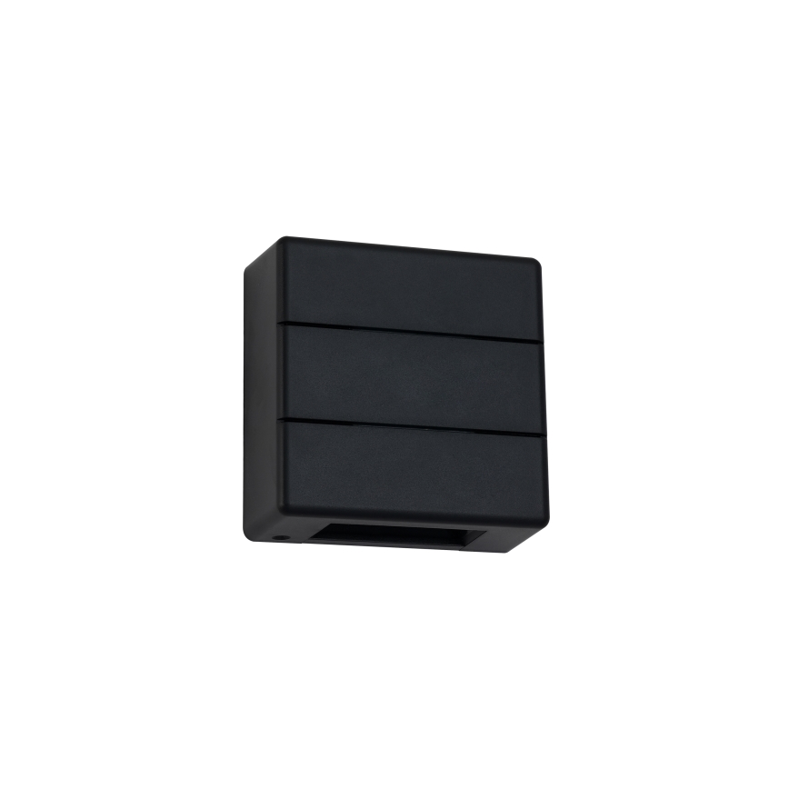 Brilagi - Applique murale d'extérieur LED DOUBLERAY LINE LED/6W/230V noire IP54