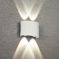 Brilagi - Applique murale d'extérieur LED FLAREBOX LED/4W/230V blanche IP65