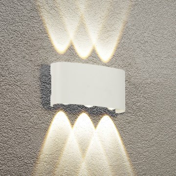 Brilagi - Applique murale d'extérieur LED FLAREBOX LED/6W/230V blanche IP65