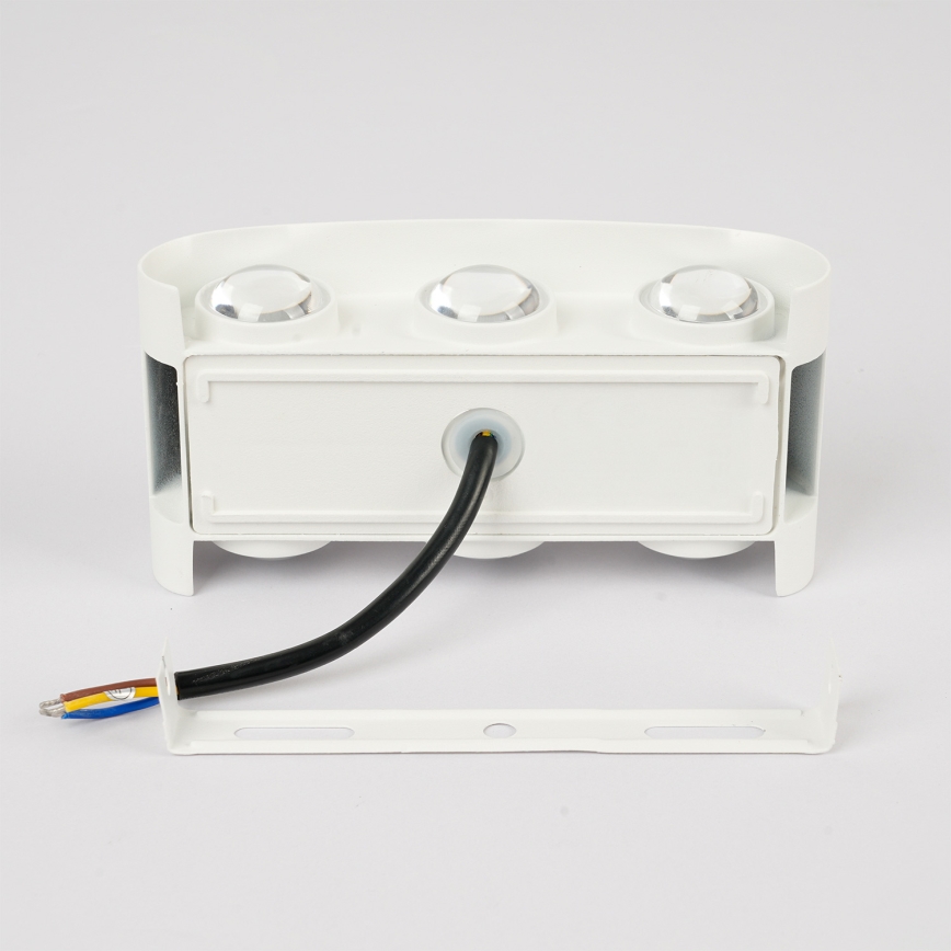 Brilagi - Applique murale d'extérieur LED FLAREBOX LED/6W/230V blanche IP65