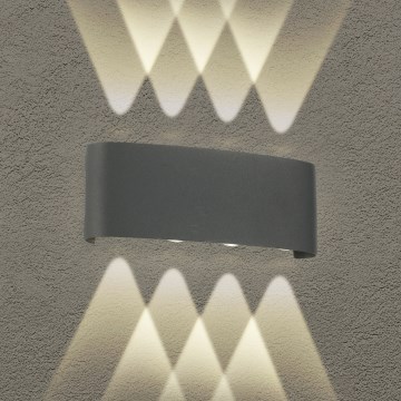 Brilagi - applique murale d'extérieur LED FLAREBOX LED/8W/230V anthracite IP65
