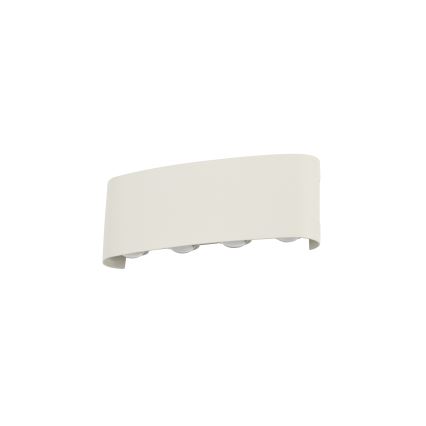 Brilagi - Applique murale d'extérieur LED FLAREBOX LED/8W/230V blanche IP65