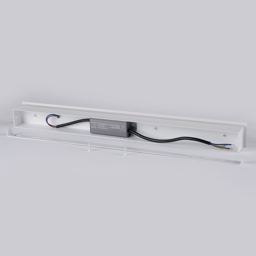 Brilagi - Applique murale extérieure LED LINEAR LED/12W/230V 3000K IP65 50 cm blanche IRC 90