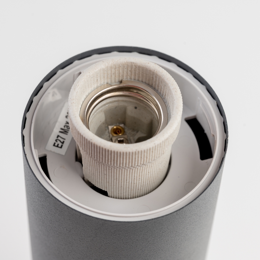 BRILAGI - Applique murale extérieure LED RGBW dimmable ELIA 1xE27/6,5W/230V 2700-6500K IP44 Wi-Fi anthracite