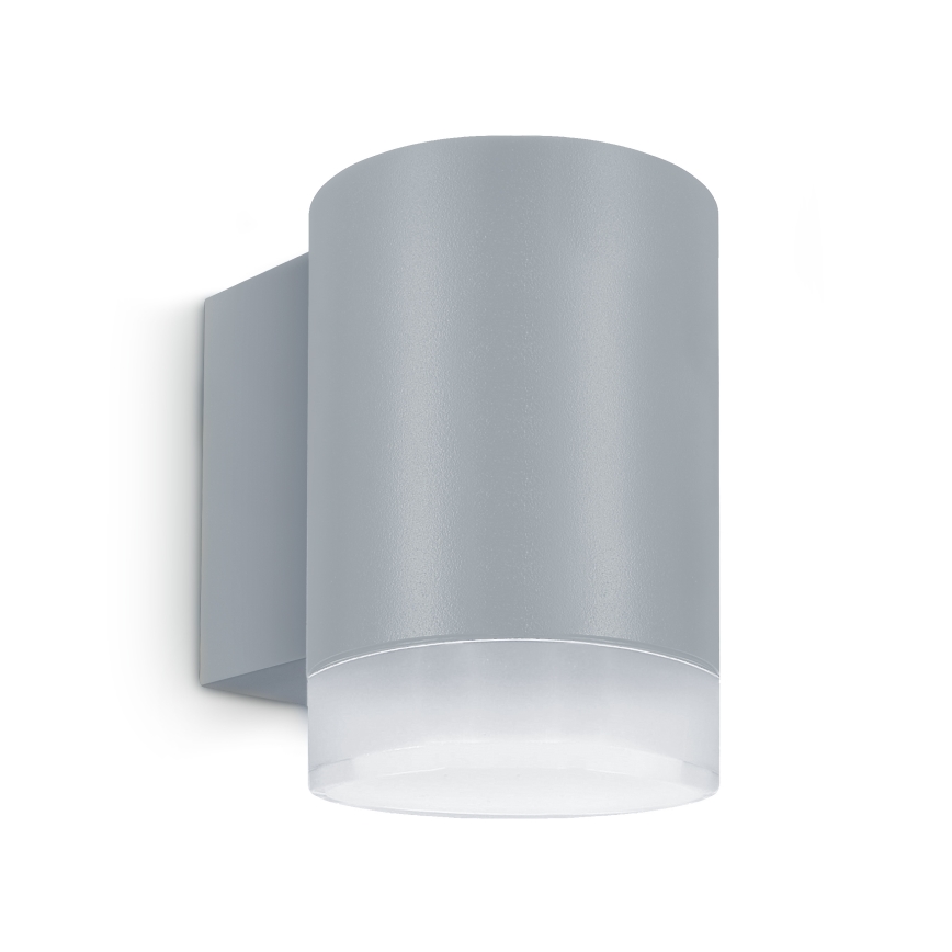 Brilagi - LED RGBW dimmable Applique murale d'extérieur MATERA 1xGU10/4,8W/230V 3000K IP54 gris + télécommande