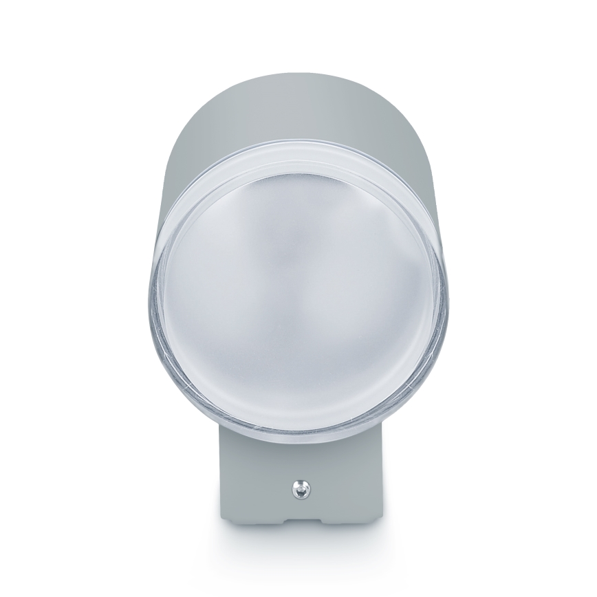Brilagi - LED RGBW dimmable Applique murale d'extérieur MATERA 1xGU10/6W/230V 3000K IP54 gris + télécommande