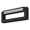 Brilagi - Applique murale d'extérieur LED SALERNO LED/12W/230V 35,5 cm noire IP65