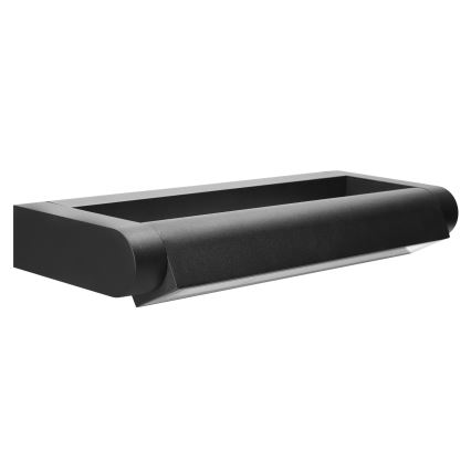 Brilagi - Applique murale d'extérieur LED SALERNO LED/12W/230V 35,5 cm noire IP65