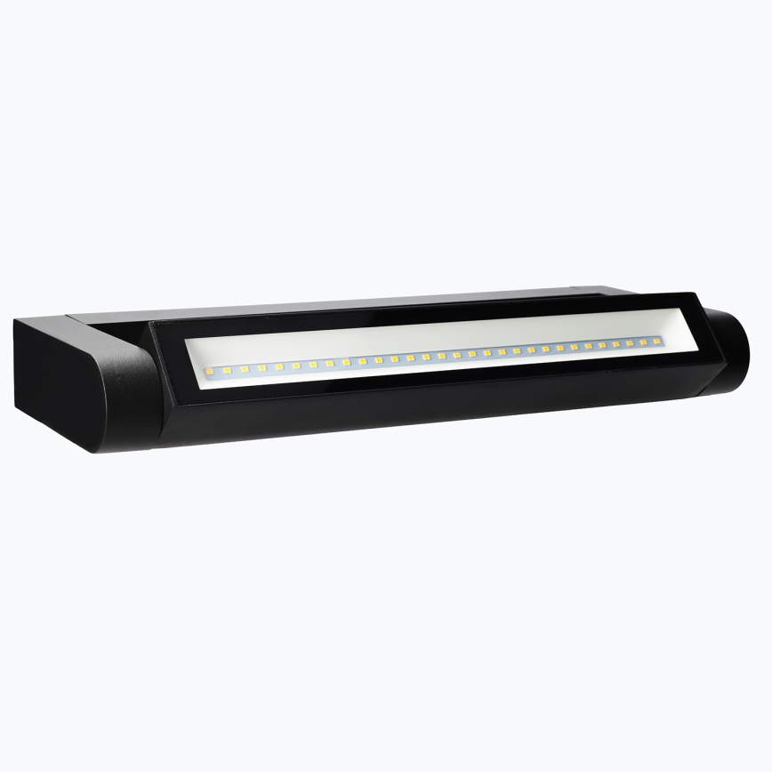 Brilagi - Applique murale d'extérieur LED SALERNO LED/12W/230V 35,5 cm noire IP65