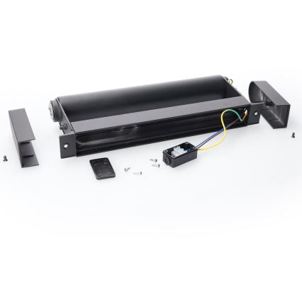 Brilagi - Applique murale d'extérieur LED SALERNO LED/12W/230V 35,5 cm noire IP65